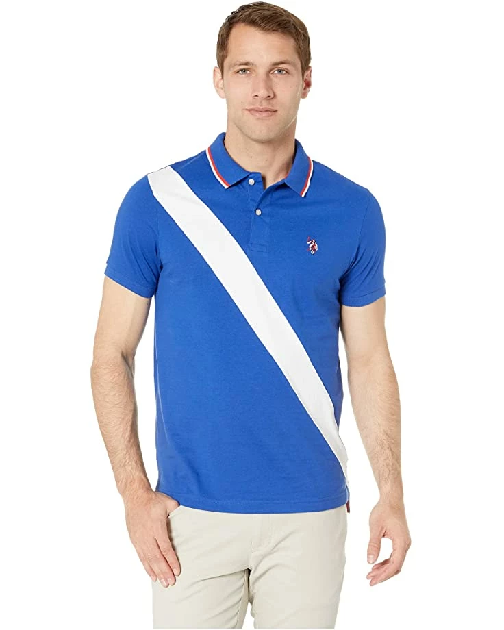 U.S. POLO ASSN. Shirts & Tops Slim Color Block Jersey Polo 3 U.S. POLO ASSN. Shirts & Tops Slim Color Block Jersey Polo