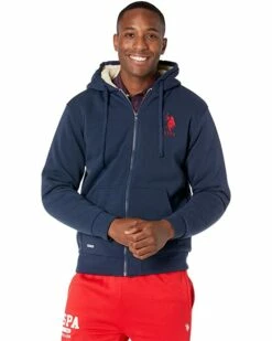 U.S. POLO ASSN. Hoodies & Sweatshirts Full Zip Fleece Sherpa Lined Hoodie 13 U.S. POLO ASSN. Hoodies & Sweatshirts Full Zip Fleece Sherpa Lined Hoodie -Valentino Garavani Sales Shop 71DMuaFHFeL. AC SR736920