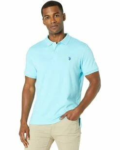 U.S. POLO ASSN. Shirts & Tops Solid Interlock Polo 114 U.S. POLO ASSN. Shirts & Tops Solid Interlock Polo -Valentino Garavani Sales Shop 71DxmrTO8wS. AC SR736920