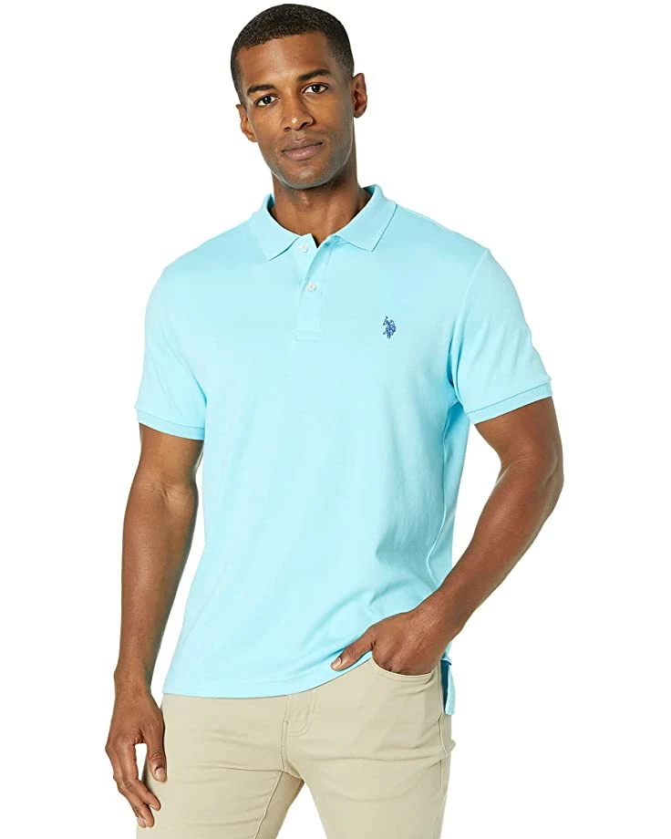 U.S. POLO ASSN. Shirts & Tops Solid Interlock Polo 31 U.S. POLO ASSN. Shirts & Tops Solid Interlock Polo - Image 29