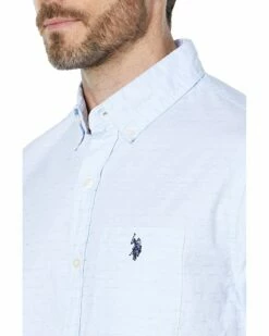 U.S. POLO ASSN. Shirts & Tops Short Sleeve Slub Eoe Dobby Woven Shirt 8 U.S. POLO ASSN. Shirts & Tops Short Sleeve Slub Eoe Dobby Woven Shirt -Valentino Garavani Sales Shop 71E0crccBLL. AC SR736920