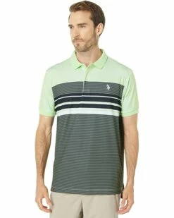 U.S. POLO ASSN. Shirts & Tops Short Sleeve Pony Printed Polo Shirt -Valentino Garavani Sales Shop 71ExCwUriXL. AC SR736920