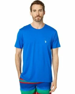 U.S. POLO ASSN. Shirts & Tops Solid Crew Neck Pocket T-Shirt 55 U.S. POLO ASSN. Shirts & Tops Solid Crew Neck Pocket T-Shirt -Valentino Garavani Sales Shop 71FaKKISLeL. AC SR736920