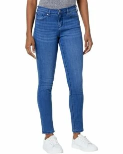 U.S. POLO ASSN. Core Super Skinny Mid-Rise Stretch Denim Jeans in Shameless Wash
