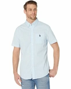 U.S. POLO ASSN. Shirts & Tops Short Sleeve Two-Color Check Woven Shirt 11 U.S. POLO ASSN. Shirts & Tops Short Sleeve Two-Color Check Woven Shirt -Valentino Garavani Sales Shop 71FwLDEp xL. AC SR736920