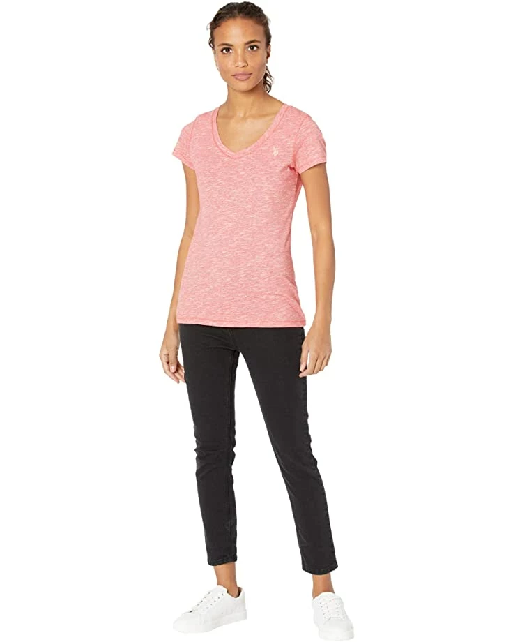 U.S. POLO ASSN. Shirts & Tops Spacedye Tee 6 U.S. POLO ASSN. Shirts & Tops Spacedye Tee - Image 4