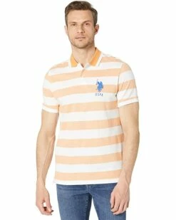 U.S. POLO ASSN. Shirts & Tops Marble Stripe Polo 17 U.S. POLO ASSN. Shirts & Tops Marble Stripe Polo -Valentino Garavani Sales Shop 71GEeAehML. AC SR736920