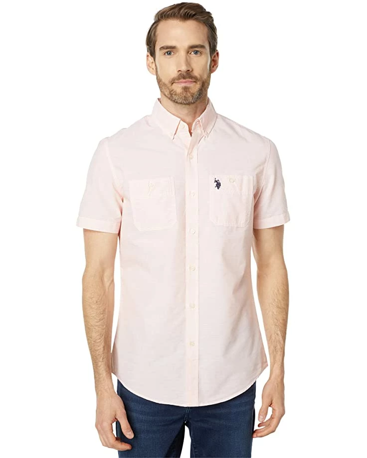 U.S. POLO ASSN. Shirts & Tops Two Pocket Slub Plaid Woven 3 U.S. POLO ASSN. Shirts & Tops Two Pocket Slub Plaid Woven