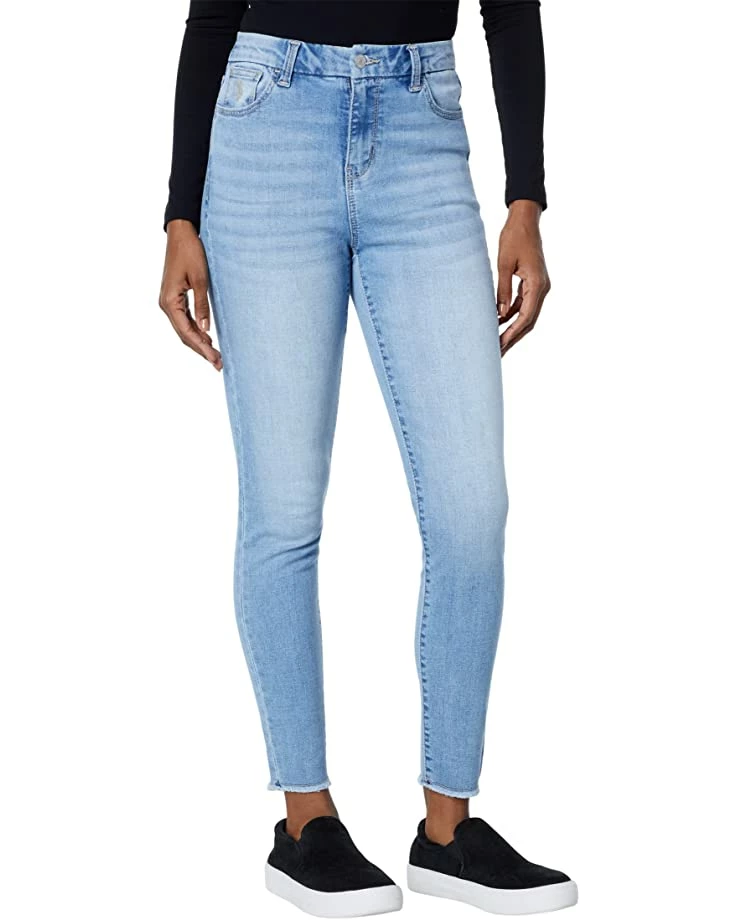 U.S. POLO ASSN. Curvy Ultra High-Rise Stretch Denim Skinny Jeans in Light Enzyme Wash 3 U.S. POLO ASSN. Curvy Ultra High-Rise Stretch Denim Skinny Jeans in Light Enzyme Wash