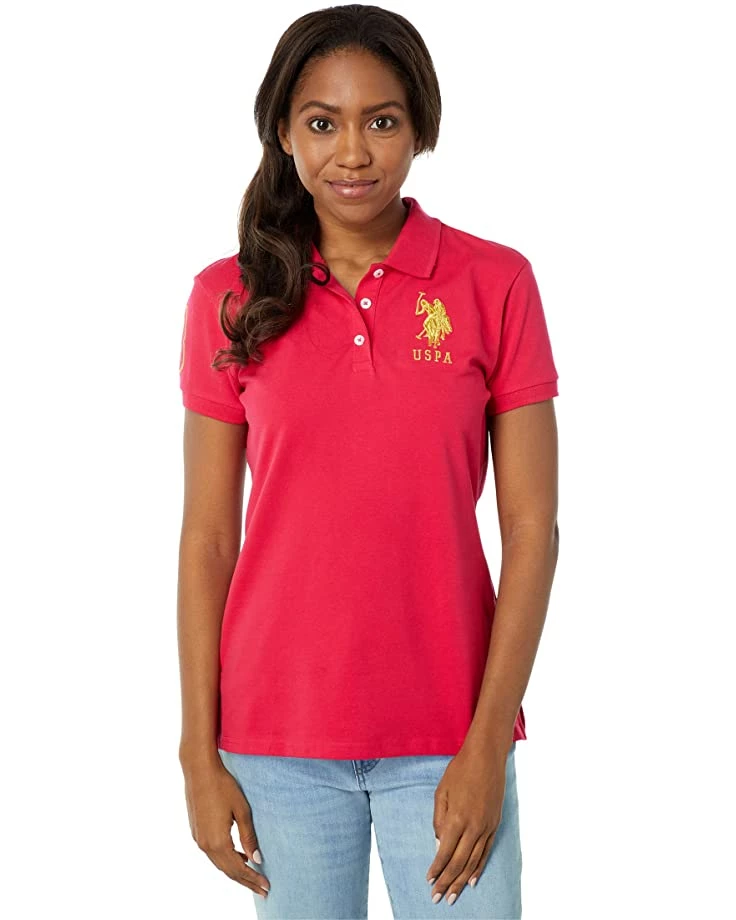 U.S. POLO ASSN. Shirts & Tops USPA Metallic Print Polo 8 U.S. POLO ASSN. Shirts & Tops USPA Metallic Print Polo - Image 6