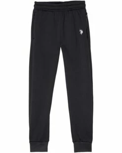 U.S. POLO ASSN. Zip Pocket Fleece Pants (Little Kids/Big Kids)