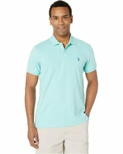 U.S. POLO ASSN. Shirts & Tops Solid Interlock Polo 117 U.S. POLO ASSN. Shirts & Tops Solid Interlock Polo -Valentino Garavani Sales Shop 71I5glDa1XL. AC SR736920