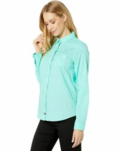 U.S. POLO ASSN. Shirts & Tops Solid Woven Top 7 U.S. POLO ASSN. Shirts & Tops Solid Woven Top -Valentino Garavani Sales Shop 71J2DqXynL. AC SR736920