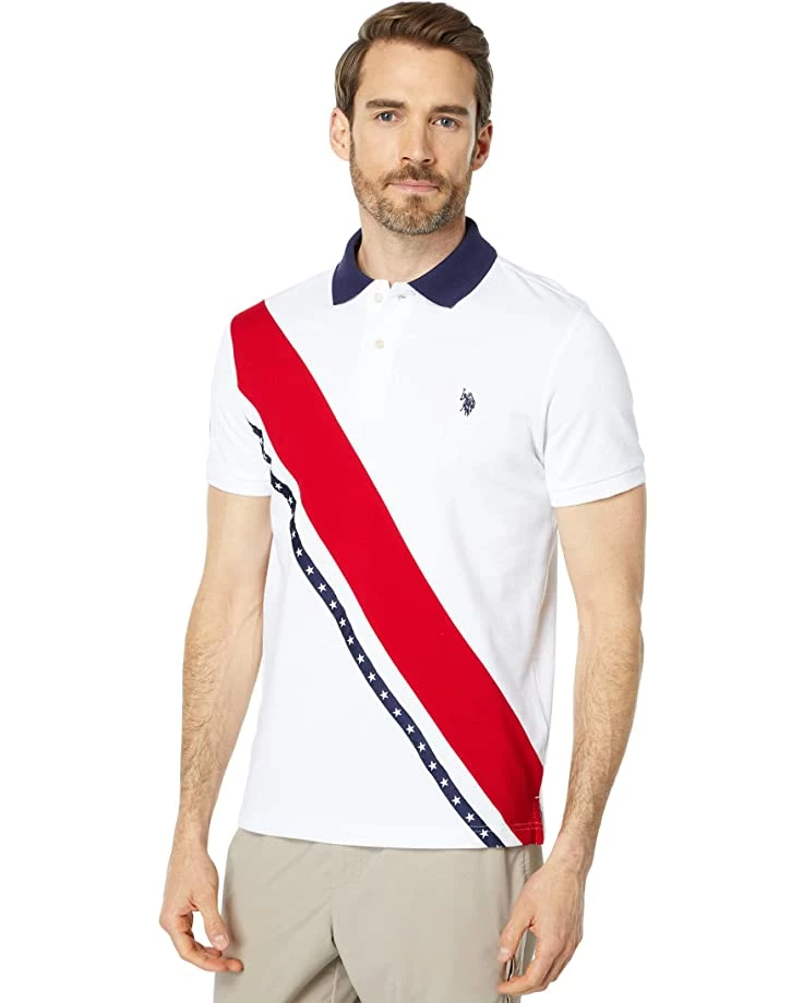U.S. POLO ASSN. Shirts & Tops Short Sleeve Sash Front Slim Fit Knit Shirt 7 U.S. POLO ASSN. Shirts & Tops Short Sleeve Sash Front Slim Fit Knit Shirt - Image 5