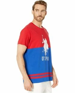 U.S. POLO ASSN. Shirts & Tops USPA Chest Two-Tone Tee 9 U.S. POLO ASSN. Shirts & Tops USPA Chest Two-Tone Tee -Valentino Garavani Sales Shop 71JU0L JgxL. AC SR736920