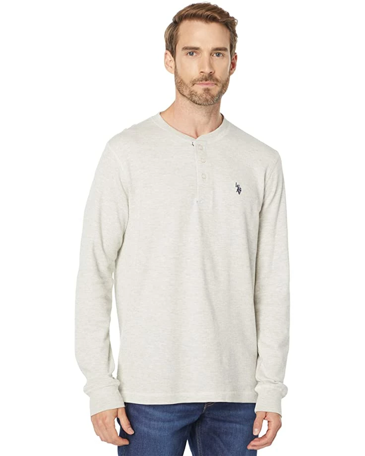 U.S. POLO ASSN. Shirts & Tops Long Sleeve Solid Thermal Henley 14 U.S. POLO ASSN. Shirts & Tops Long Sleeve Solid Thermal Henley - Image 12