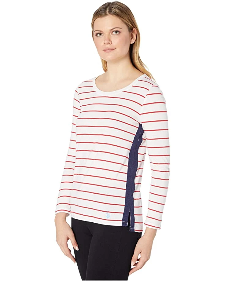 U.S. POLO ASSN. Shirts & Tops Long Sleeve Stripe Patch Knit Top 4 U.S. POLO ASSN. Shirts & Tops Long Sleeve Stripe Patch Knit Top - Image 2