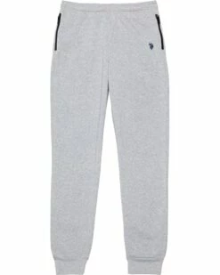 U.S. POLO ASSN. Zip Pocket Fleece Pants (Little Kids/Big Kids) 11 U.S. POLO ASSN. Zip Pocket Fleece Pants (Little Kids/Big Kids) -Valentino Garavani Sales Shop 71KTsE65PBL. AC SR736920
