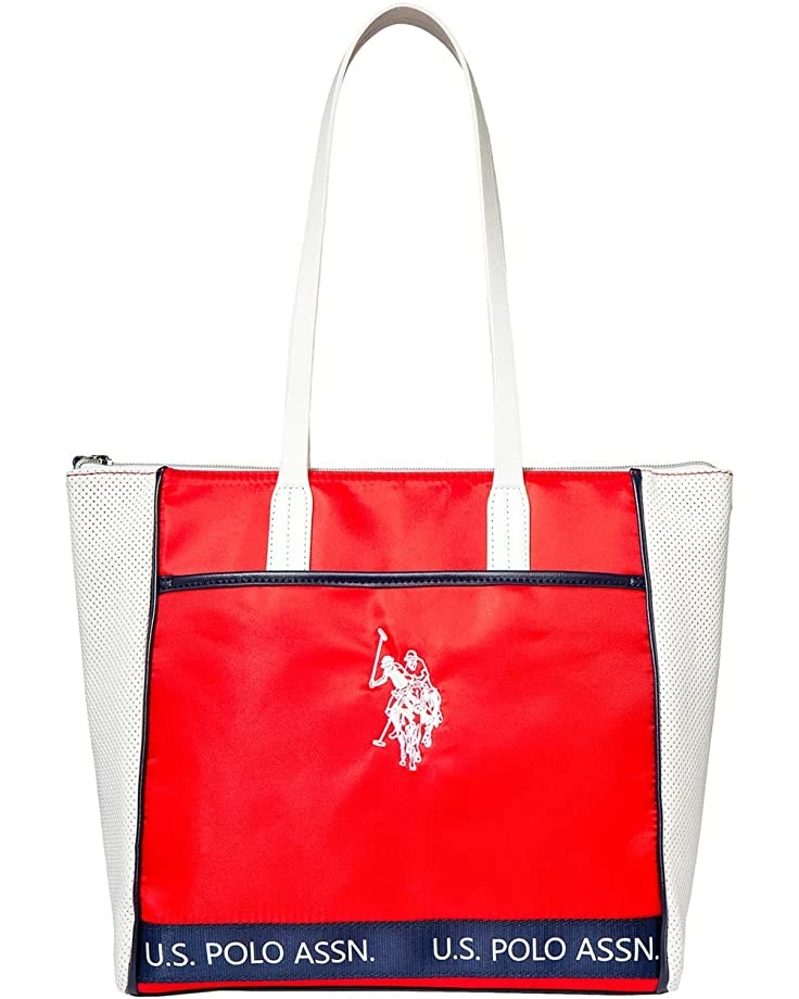 U.S. POLO ASSN. Handbags Perforated Nylon Sport Tote 5 U.S. POLO ASSN. Handbags Perforated Nylon Sport Tote - Image 3