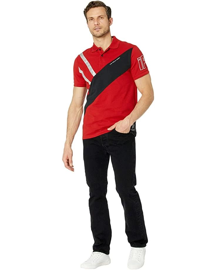 U.S. POLO ASSN. Shirts & Tops Slim Fit Diagnol Color Block 7 U.S. POLO ASSN. Shirts & Tops Slim Fit Diagnol Color Block - Image 5