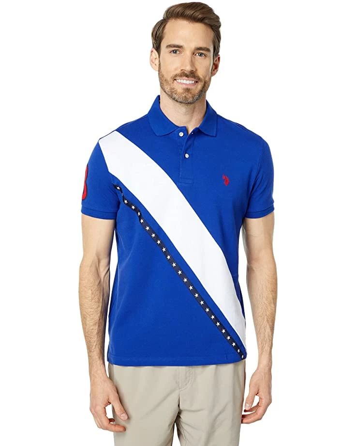 U.S. POLO ASSN. Shirts & Tops Short Sleeve Sash Front Slim Fit Knit Shirt 3 U.S. POLO ASSN. Shirts & Tops Short Sleeve Sash Front Slim Fit Knit Shirt