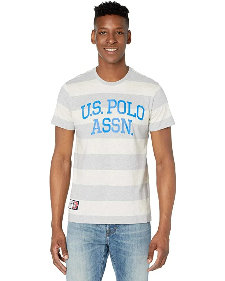 U.S. POLO ASSN. Shirts & Tops Logo Print Stripe Crew 8 U.S. POLO ASSN. Shirts & Tops Logo Print Stripe Crew - Image 6