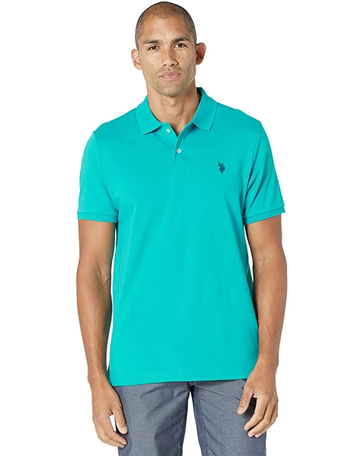 U.S. POLO ASSN. Shirts & Tops Solid Interlock Polo 78 U.S. POLO ASSN. Shirts & Tops Solid Interlock Polo - Image 76