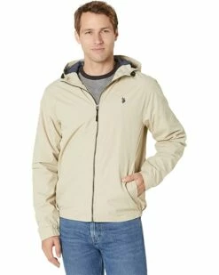 U.S. POLO ASSN. Coats & Outerwear Solid Windbreaker w/ Fixed Hood 17 U.S. POLO ASSN. Coats & Outerwear Solid Windbreaker w/ Fixed Hood -Valentino Garavani Sales Shop 71N4bPdyL. AC SR736920