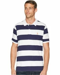 U.S. POLO ASSN. Shirts & Tops Jersey Stripe Polo Shirt
