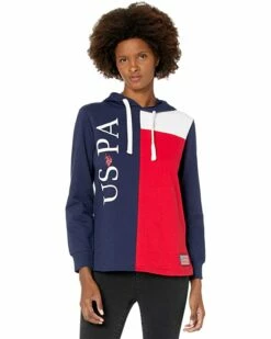 U.S. POLO ASSN. Hoodies & Sweatshirts USPA Color-Block Pullover Hoodie