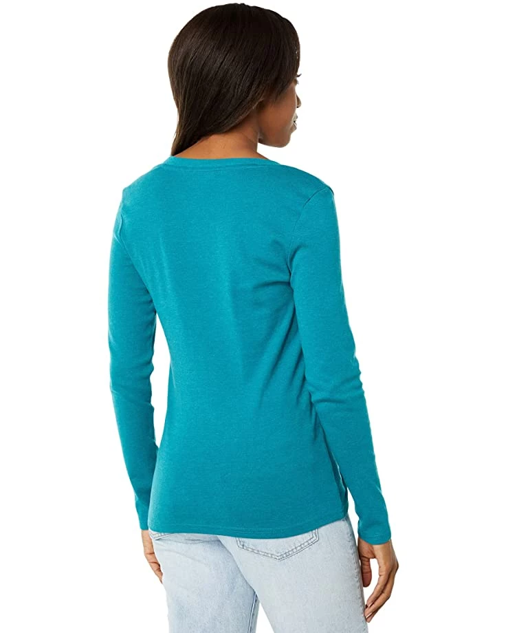 U.S. POLO ASSN. Shirts & Tops Long Sleeve V-Neck Heathered Tee 4 U.S. POLO ASSN. Shirts & Tops Long Sleeve V-Neck Heathered Tee - Image 2