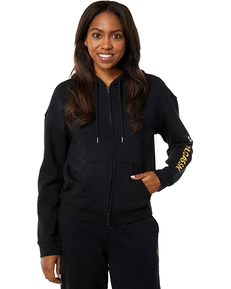 U.S. POLO ASSN. Hoodies & Sweatshirts Long Sleeve Metallic Print Logo Zip-Up Hoodie 7 U.S. POLO ASSN. Hoodies & Sweatshirts Long Sleeve Metallic Print Logo Zip-Up Hoodie - Image 5