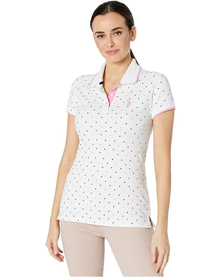 U.S. POLO ASSN. Shirts & Tops Dot Print Polo Shirt 8 U.S. POLO ASSN. Shirts & Tops Dot Print Polo Shirt - Image 6