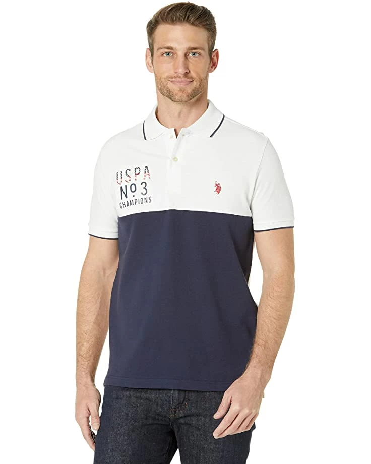 U.S. POLO ASSN. Shirts & Tops Short Sleeve Embossed Color Block Slim Fit Shirt 7 U.S. POLO ASSN. Shirts & Tops Short Sleeve Embossed Color Block Slim Fit Shirt - Image 5