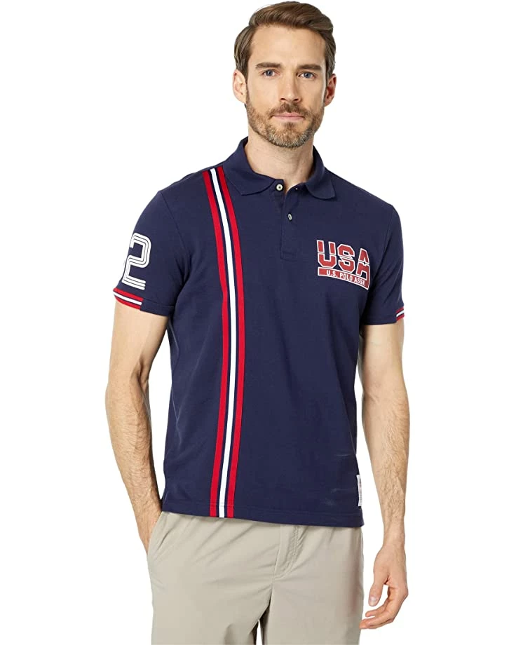 U.S. POLO ASSN. Shirts & Tops Short Sleeve Stripe Slim Fit Knit Shirt 3 U.S. POLO ASSN. Shirts & Tops Short Sleeve Stripe Slim Fit Knit Shirt