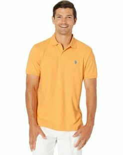 U.S. POLO ASSN. Shirts & Tops Solid Interlock Polo 126 U.S. POLO ASSN. Shirts & Tops Solid Interlock Polo -Valentino Garavani Sales Shop 71TM83javS. AC SR736920