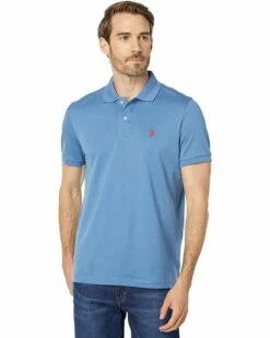 U.S. POLO ASSN. Shirts & Tops Solid Interlock Polo 162 U.S. POLO ASSN. Shirts & Tops Solid Interlock Polo -Valentino Garavani Sales Shop 71WMkns4sGL. AC SR736920