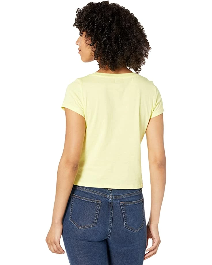 U.S. POLO ASSN. Shirts & Tops Solid Shirred T-Shirt 4 U.S. POLO ASSN. Shirts & Tops Solid Shirred T-Shirt - Image 2