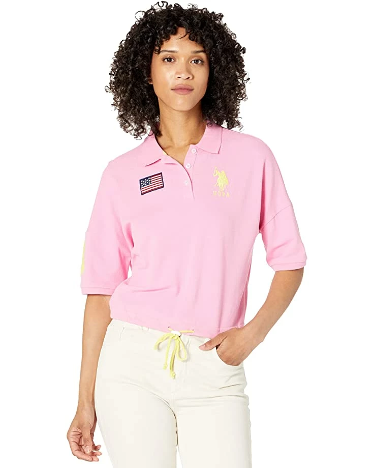 U.S. POLO ASSN. Shirts & Tops Yarn-Dyed Striped Crop Shirt 3 U.S. POLO ASSN. Shirts & Tops Yarn-Dyed Striped Crop Shirt