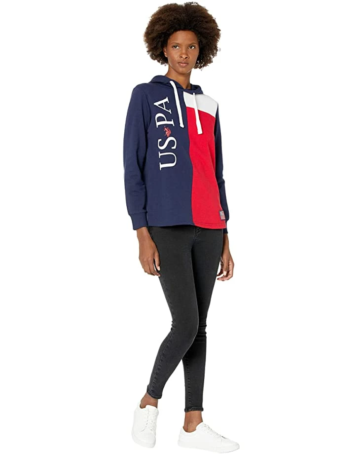 U.S. POLO ASSN. Hoodies & Sweatshirts USPA Color-Block Pullover Hoodie 6 U.S. POLO ASSN. Hoodies & Sweatshirts USPA Color-Block Pullover Hoodie - Image 4