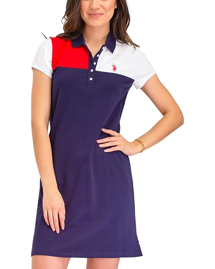 U.S. POLO ASSN. Dresses Color-Block Polo Dress 3 U.S. POLO ASSN. Dresses Color-Block Polo Dress