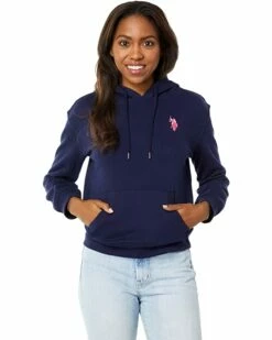 U.S. POLO ASSN. Hoodies & Sweatshirts Long Sleeve High-Low Fleece Hoodie
