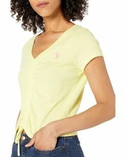 U.S. POLO ASSN. Shirts & Tops Solid Shirred T-Shirt 10 U.S. POLO ASSN. Shirts & Tops Solid Shirred T-Shirt -Valentino Garavani Sales Shop 71aLnpTaPYS. AC SR736920