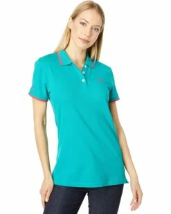 U.S. POLO ASSN. Shirts & Tops Classic Stretch Pique Polo Shirt -Valentino Garavani Sales Shop 71ay3nmOiJL. AC SR736920