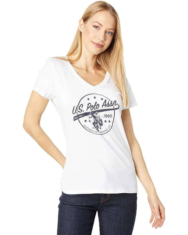 U.S. POLO ASSN. Shirts & Tops Athletic Logo V-Neck 7 U.S. POLO ASSN. Shirts & Tops Athletic Logo V-Neck - Image 5