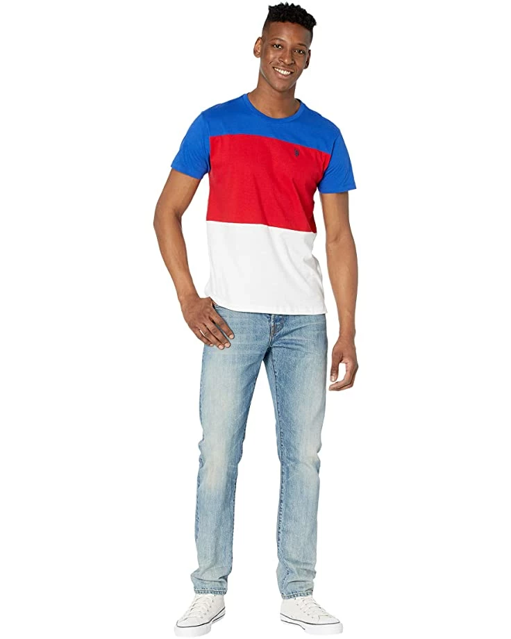 U.S. POLO ASSN. Shirts & Tops Multi-Tone Crew Neck Tee 6 U.S. POLO ASSN. Shirts & Tops Multi-Tone Crew Neck Tee - Image 4