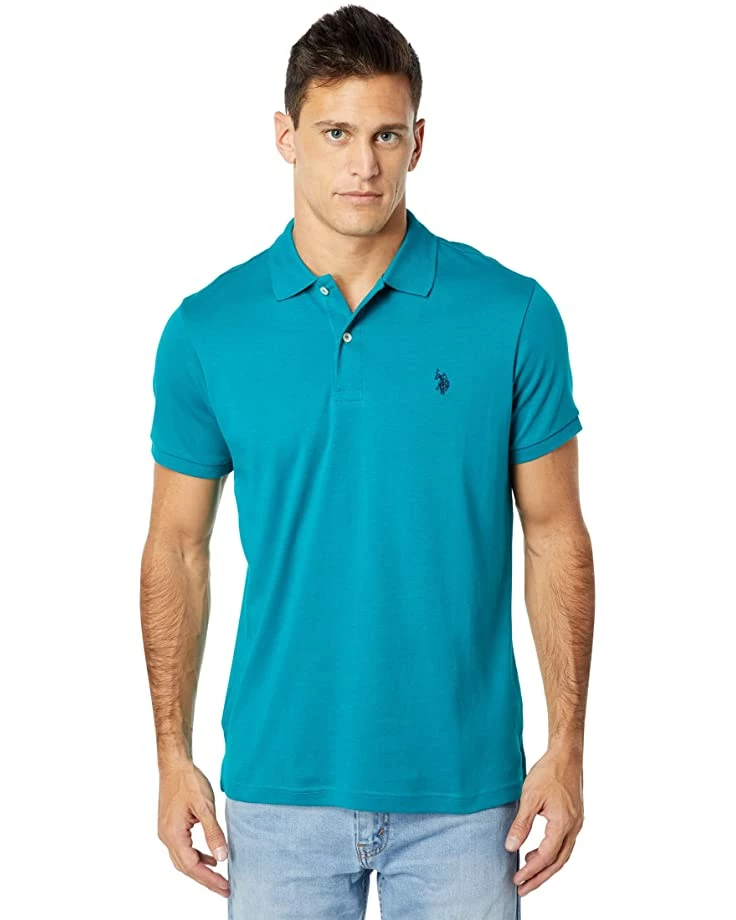 U.S. POLO ASSN. Shirts & Tops Solid Interlock Polo 61 U.S. POLO ASSN. Shirts & Tops Solid Interlock Polo - Image 59