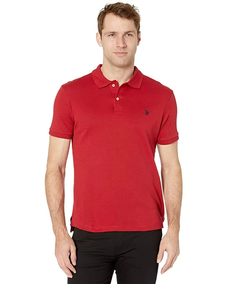 U.S. POLO ASSN. Shirts & Tops Slim Fit Interlock Solid Polo Shirt 3 U.S. POLO ASSN. Shirts & Tops Slim Fit Interlock Solid Polo Shirt