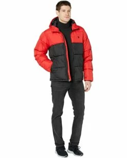 U.S. POLO ASSN. Coats & Outerwear Color-Blocked Padded Puffer -Valentino Garavani Sales Shop 71eDRpqR8tL. AC SR736920