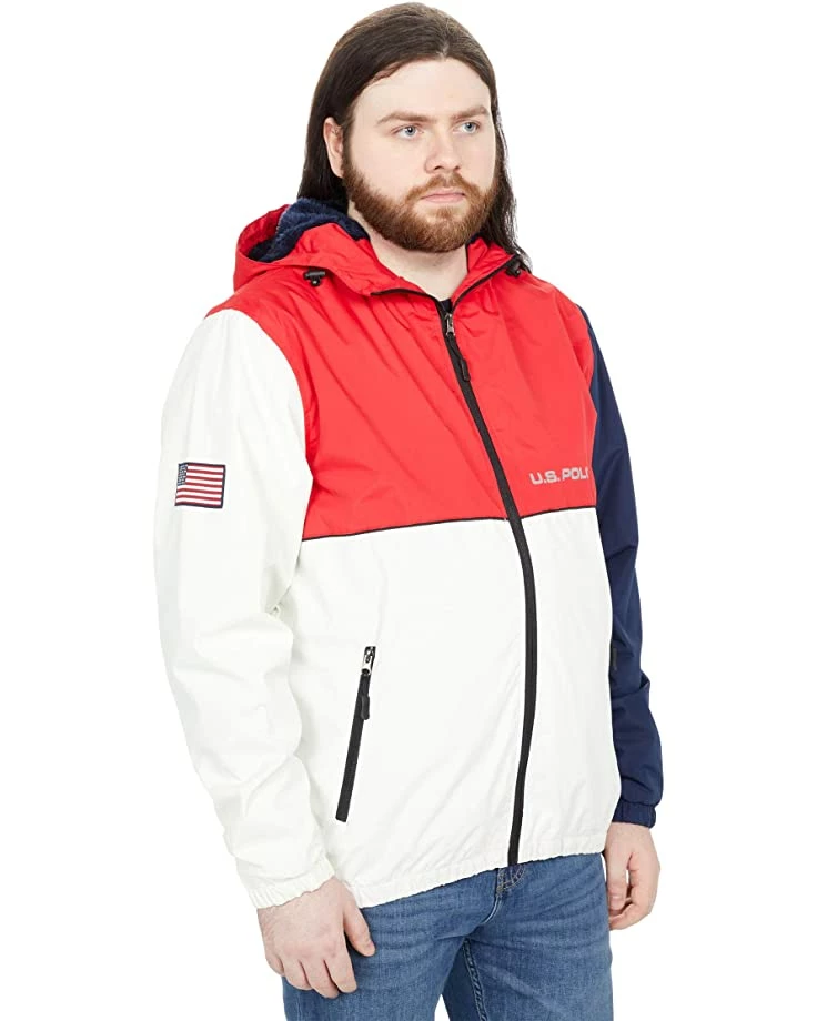 U.S. POLO ASSN. Coats & Outerwear Americana Windbreaker 6 U.S. POLO ASSN. Coats & Outerwear Americana Windbreaker - Image 4